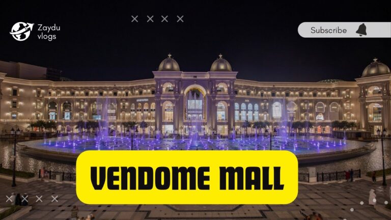 QATAR VENDOME MALL | HOW TO VISIT VENDOME MALL | PLACES TO VISIT IN QATAR | ENERGY CITY TRAM STATION