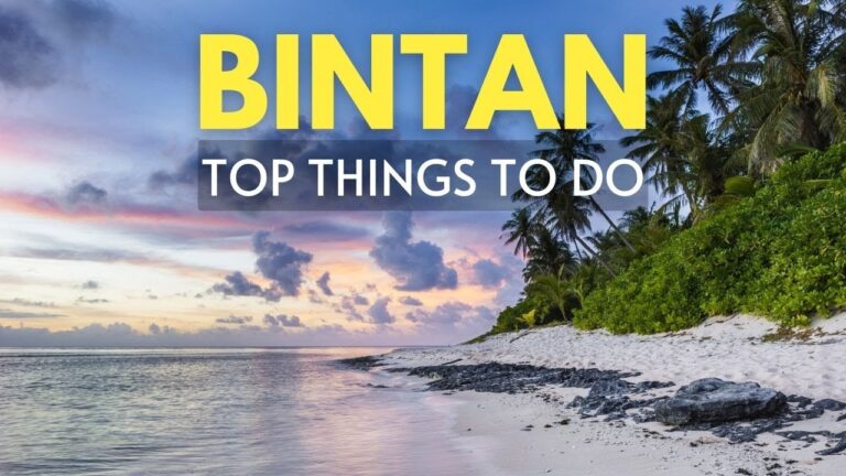 Top 10 best things in BINTAN Getaway| Bintan Travel Guide