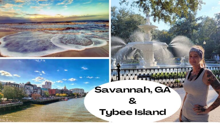Historic SAVANNAH GA & TYBEE ISLAND- Some of the MUST SEE’S!