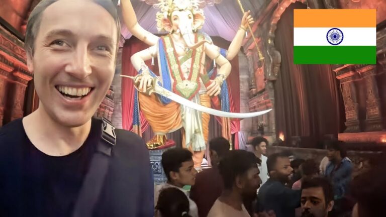 First Impressions Of Mumbai Cha Raja India 🇮🇳 ( Ganesh Chaturthi )