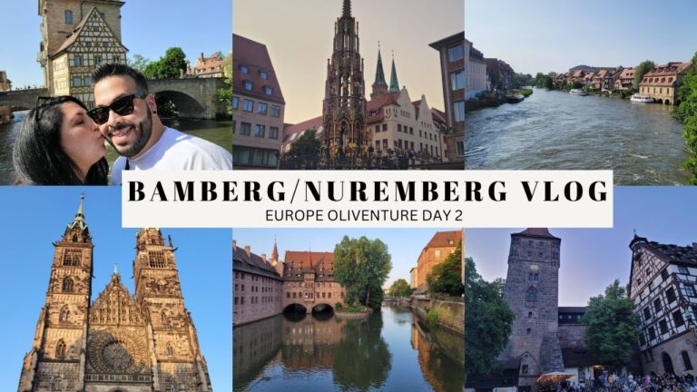 Bamberg & Nuremberg: Germany Travel Vlog/ Europe Oliventure Day 2 Things to see and do in Bavaria!