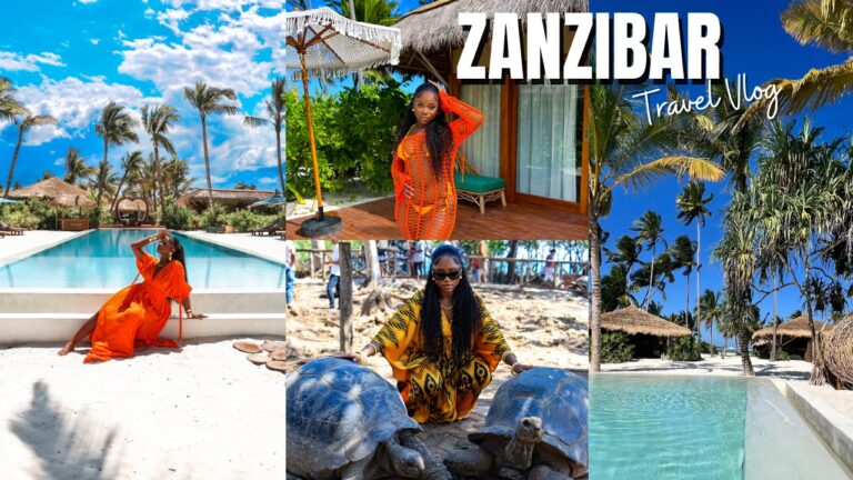 ZANZIBAR TRAVEL VLOG! BIRTHDAY TRIP + SWIMMING W/ TURTLES + THE ROCK RESTAURANT + MORE |CHEV B VLOGS