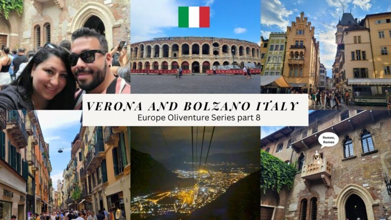 Visiting Juliette’s balcony & the cities of Verona and Bolzano Italy! Europe Oliventure series day 8