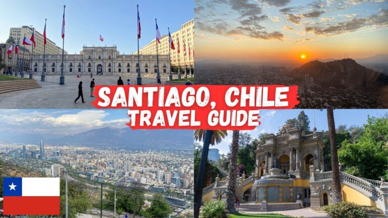 Top Things to Do in Santiago Chile 🇨🇱 (Santa Lucía, San Cristóbal Hill & Where To Eat!)