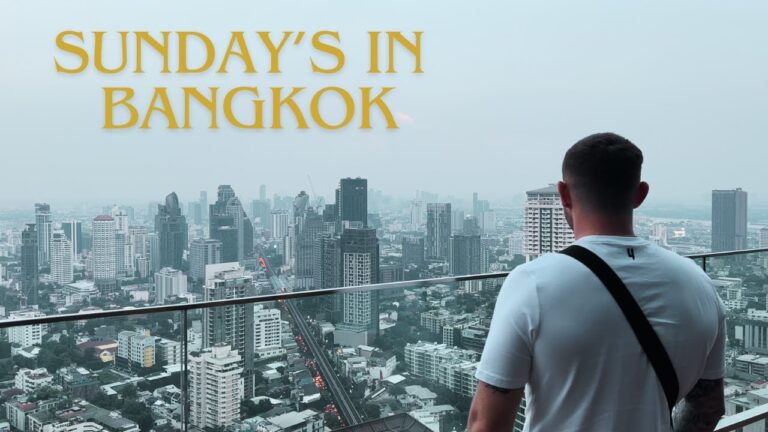 Spend a Sunday with me in Bangkok…