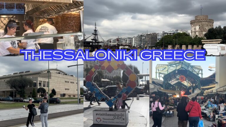THESSALONIKI Travel Guide! 🇬🇷 Highlights & Tips for Greece’s 2nd City! ☀️