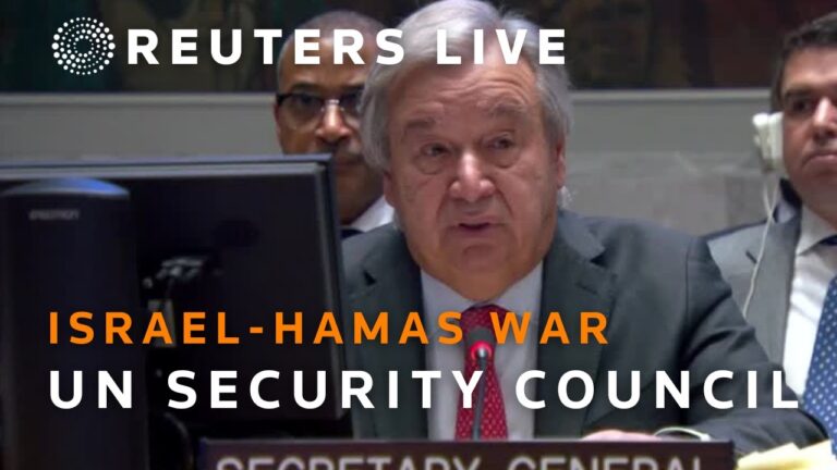LIVE: UNSC moves toward vote to demand aid access for Gaza