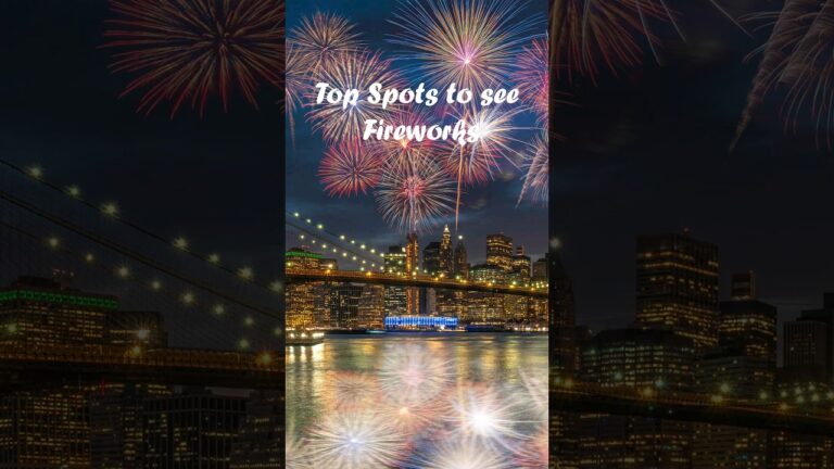 Best places to watch #newyork #nye #fireworks #balldrop #nyc #usa #christmas #shorts #vlog #newyear