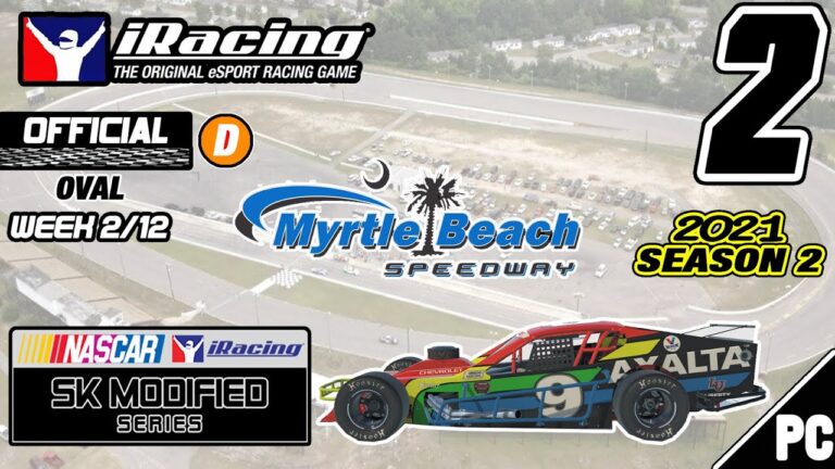 iRacing | SK MODIFIED WEEKLY SERIES | 2021 S2 W2 | #2 | Myrtle Beach (3/23/21) 11th