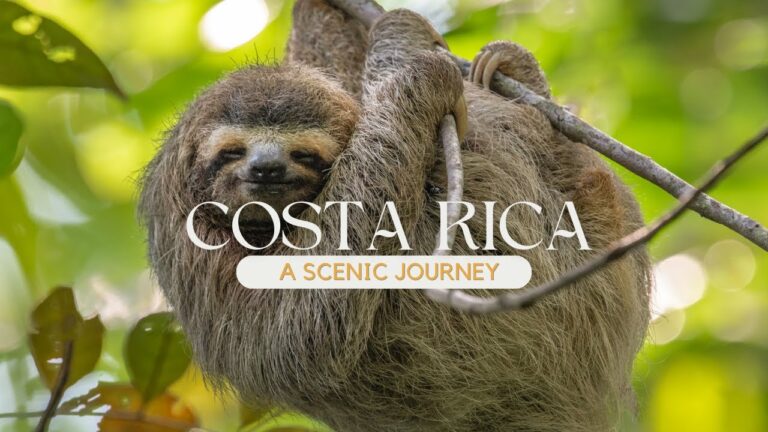 Visit Costa Rica: 4K Scenic Relaxation Travel Video