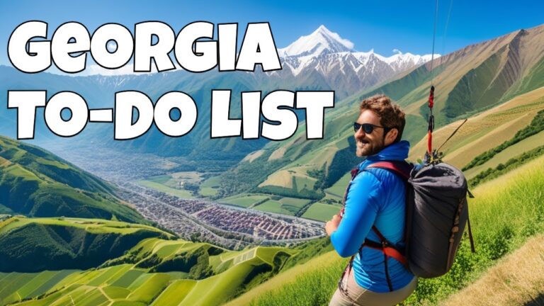 🇬🇪 An ABSOLUTE 10 MUST-HAVE Experiences in Georgia!