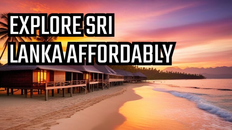 “Uncovering Sri Lanka’s Affordable Island Getaways”