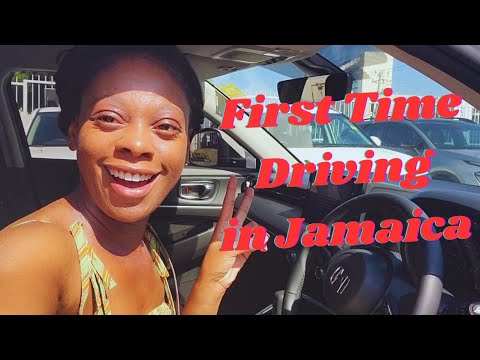 First Time Driving in Jamaica| Going to Emancipation Park Devon House Bakery