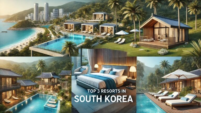 Top 3 Resorts and Hotels in South Korea You Must Visit!