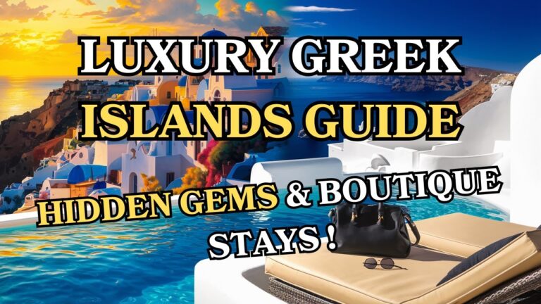 Luxury Greek Islands Guide: Santorini, Milos & Zakynthos Hidden Gems, Tips & Boutique Hotels