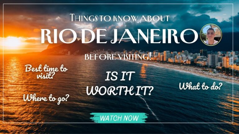 Is Rio de Janeiro safe in 2025? Hear these things before visit!