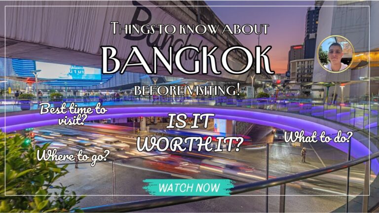 2025 Bangkok Travel Tips for First-Time Visitors