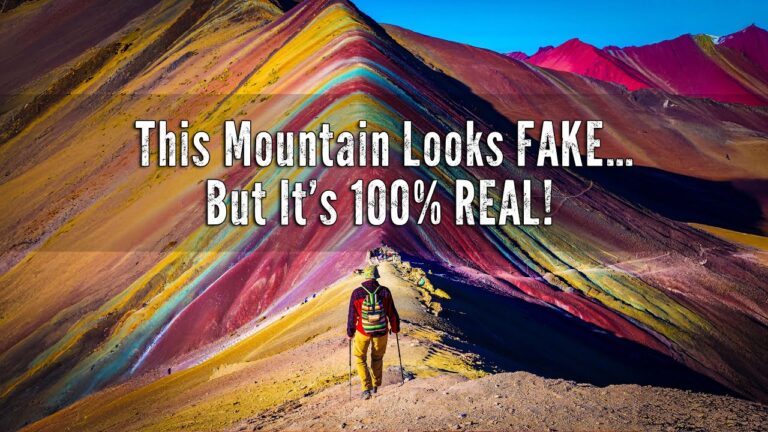 This Mountain Looks FAKE… But It’s 100% REAL! | Rainbow Mountain ( Vinicunca ) Peru