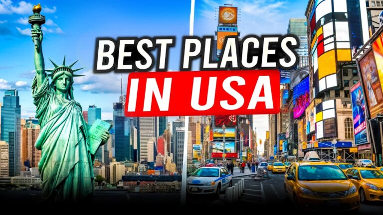 14 best places to visit in the USA | Ultimate Guide in 4K