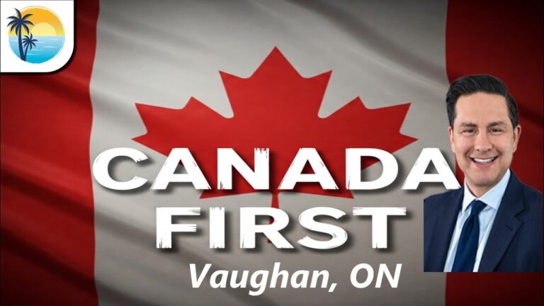 Pierre Poilievre in Vaughan Ontario Rally For Change