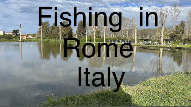 Fishing in ROME Italy’s Most Hidden Gems! Barbecue#italiangetaway #viralvideo #vacation #subscribe