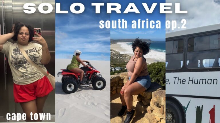 5 DAYS IN CAPE TOWN || robben island | dunes riding | boulder beach || travel vlog
