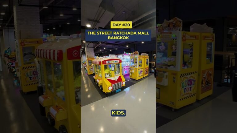 Day 20 – The Street Ratchada Mall: Open 24 Hours with Everything Inside #Bangkok #Mall #Shopping