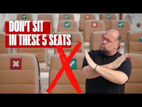 Never Pick These Seats on a Flight (Trust Me)