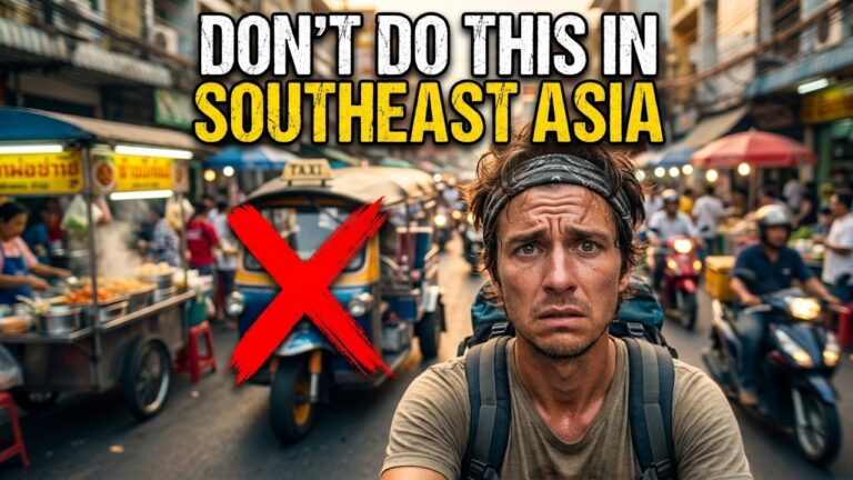 Don’t Do This in Southeast Asia: 10 Fatal Mistakes First-Time Travelers Make Abroad #TravelTips #sea