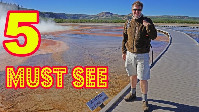 Five “MUST-SEE” PLACES in YELLOWSTONE (#1 is a Surprise!)