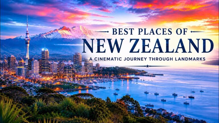 Best Places to Visit in New Zealand | Travel Video Tours