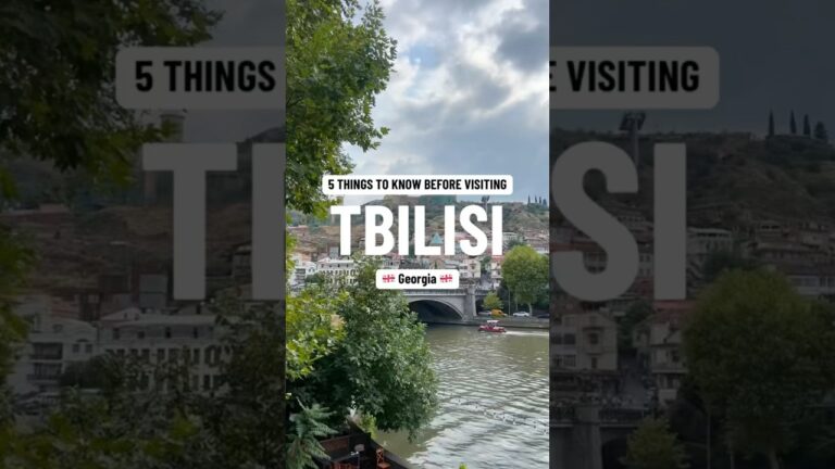 5 things to know before you visit Tbilisi in Georgia #travel