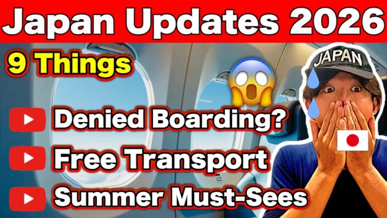 JAPAN HAS CHANGED  | 9 New Rules & Updates Tourists Must Know in 2026