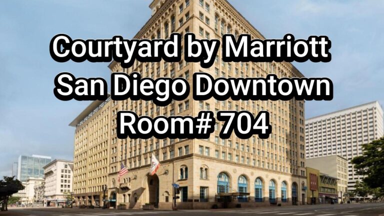 Courtyard by Marriott San Diego Downtown  – Full Hotel & Room Review