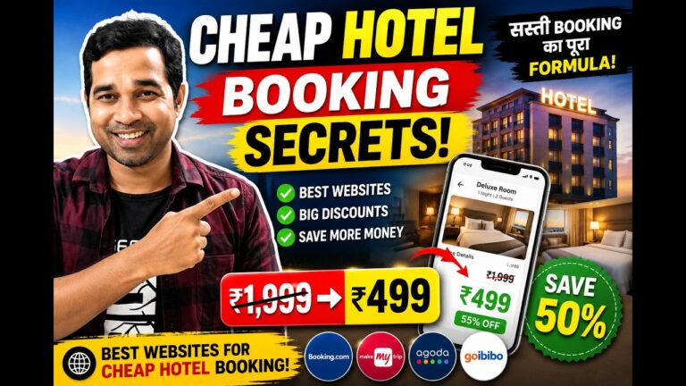 How to Book Cheap Hotels in India | Best Hotel Booking Websites 2026 | Save 50%+