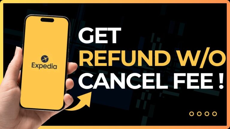 How To Get Expedia Refund Without Cancel Fee !