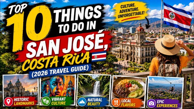 Top 10 Things to Do in San José, Costa Rica (2026 Travel Guide)