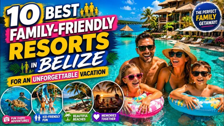 Top 10 Best Family Hotels & Resorts in BELIZE for Perfect Family Vacation!