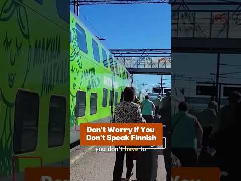 Shhh!!! Don’t talk on Finnish Trains! #finland